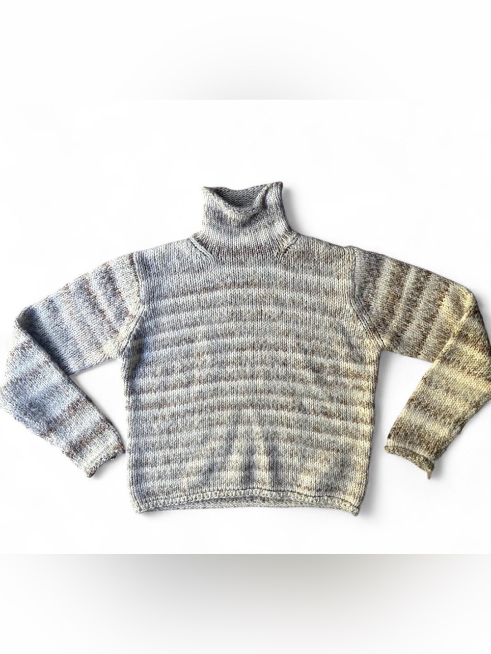 Columbia Men's Marled Gray Turtleneck Sweater